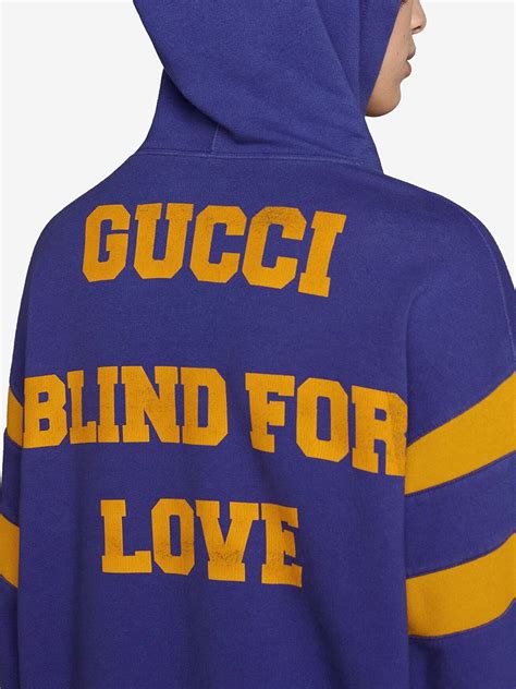 Gucci 2021 Blind For Love Hoodie 